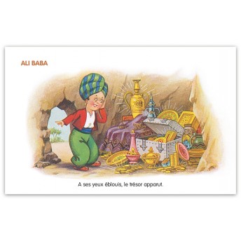Postcard tale: "Ali Baba"