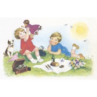 Postcard picnic