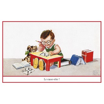 Postcard brainteaser