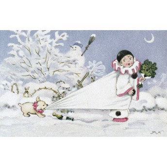 Postcard "Pierrot"