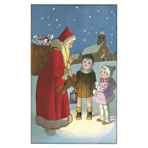 Carte Postale Pere Noel