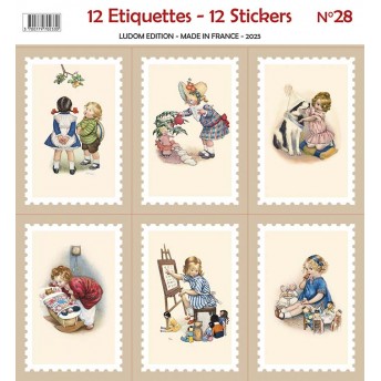 Etiquettes autocollantes Pearse