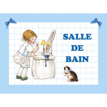 Pancarte salle de bain